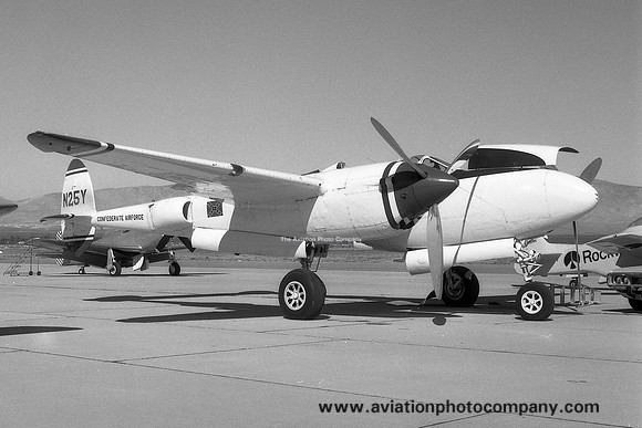 Confederate Air Force Lockheed P-38L Lightning N25Y (1973)