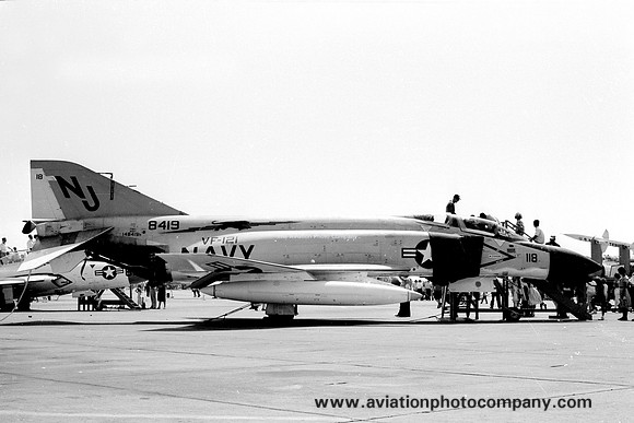 US Navy VF-121 McDonnell F-4B Phantom 148419/NJ-118 (1962)