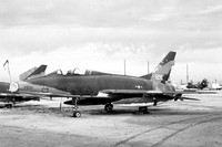 USAF North American F-100F Super Sabre 56-3896 at MASDC Davis Monthan (1976)