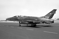 USAF Ohio ANG 166 TFS North American F-100F Super Sabre 56-3730 (1974)