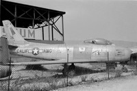 USAF California ANG North American F-86A Sabre 49-1217 at Claremont (1966)