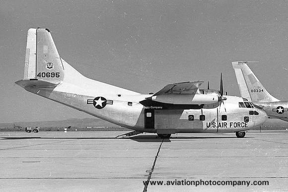 USAF TAC Fairchild C-123B Provider 54-0695 (1965)