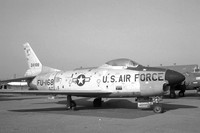 USAF North American F-86D Sabre 52-4168 (1965)