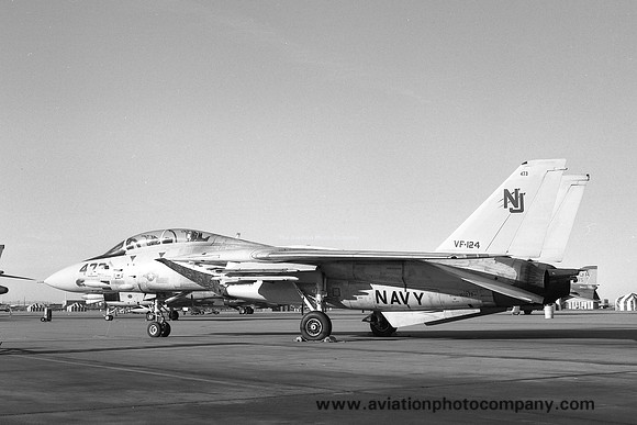 US Navy VF-124 Grumman F-14A Tomcat 161270/NJ-473 (1988)