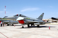 RAF 3 Squadron BAE Typhoon FGR.4 ZJ920/QO-A at Malta Luqa IAP (2012)