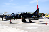 RAF 208 Squadron Hawker Siddeley Hawk T.1 XX156 at Malta Luqa IAP (2012)