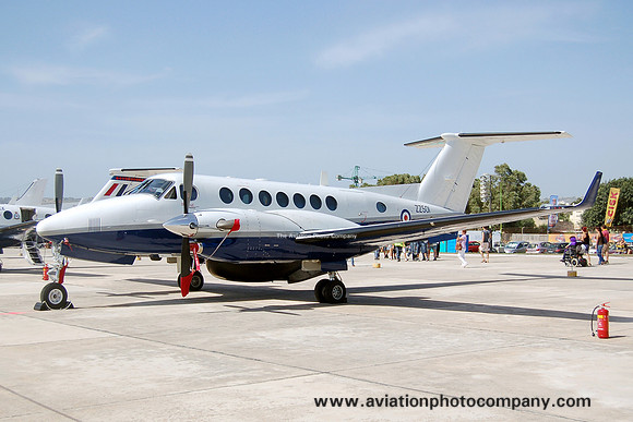 Royal Navy 750 Squadron Beech Avenger T.1 ZZ501 at Malta Luqa IAP (2012)