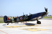 Supermarine Spitfire LF.IX G-ASJV/MH434 at Malta Luqa IAP (2012)