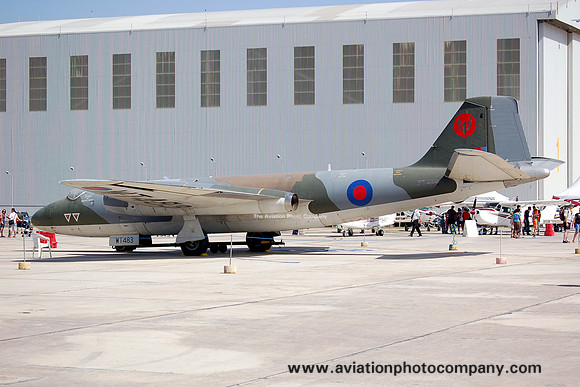 Ex RAF English Electric Canberra T.4 WT483 at Malta Luqa IAP (2012)