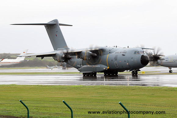 RAF 24/70 Squadron Airbus Atlas C.1 ZM417 at Lajes (2025)