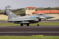 RAF 6 Squadron BAE Typhoon FGR.4 ZK323 at Lajes (2025)