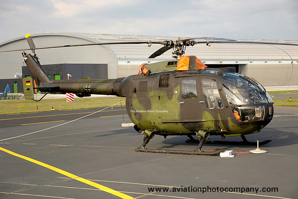 German Army HFUS1 Bolkow Bo105P 86+88 (2009)