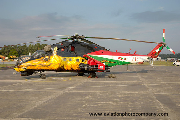 Hungarian Air Force Mil Mi-24V 714 (2009)