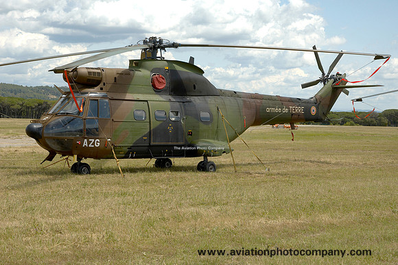 French Army EALAT Aerospatiale SA.330Ba Puma 1662/AZG (2009)