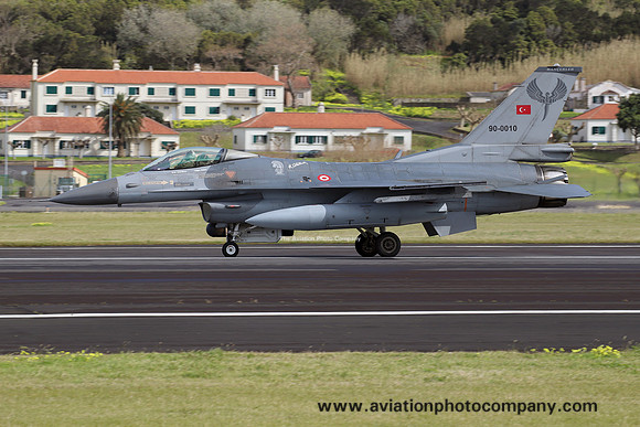 Turkish Air Force 132 Filo GD F-16C Fighting Falcon at Lajes (2025)