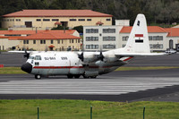 Egyptian Air Force Lockheed C-130H Hercules 1289/SU-BAV at Lajes (2025)