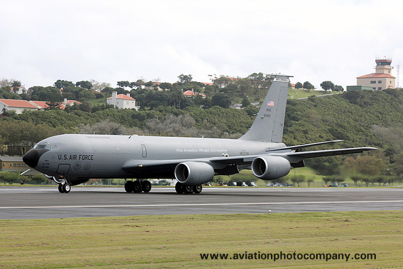 USAF 22 ARW Boeing KC-135R Stratotanker 59-1464 at Lajes (2012)