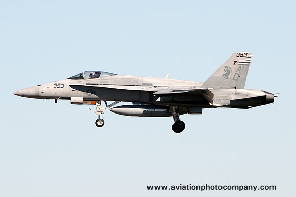 US Navy VFA-106 McDonnell Douglas F/A-18C Hornet 164905/AD-353 at NAF El Centro (2012)