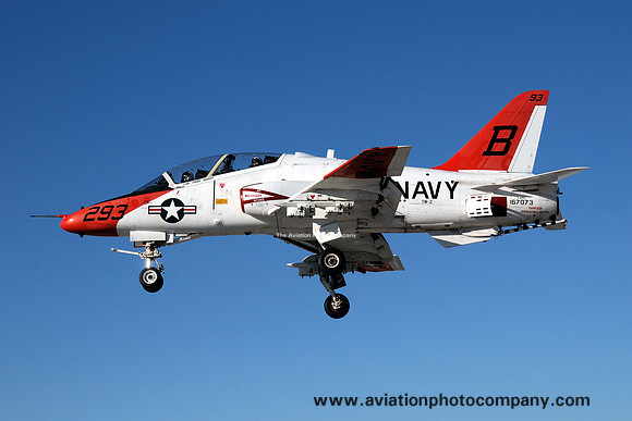 US Navy TW-2 McDonnell Douglas T-45C Goshawk 167073/B-293 at NAF El Centro (2012)