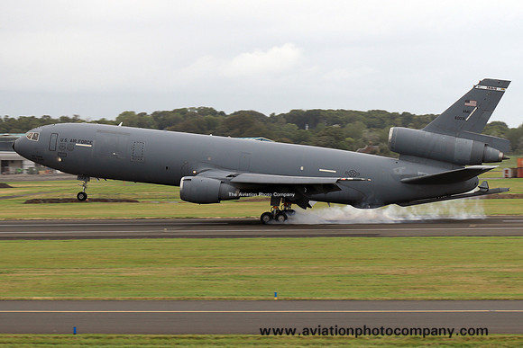 USAF 60/349 AMW McDonnell Douglas KC-10A Extender 86-0031 at Prestwick (2024)