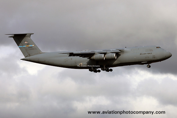 USAF 436/512 AW Lockheed C-5M Galaxy 85-0004 at Prestwick (2024)