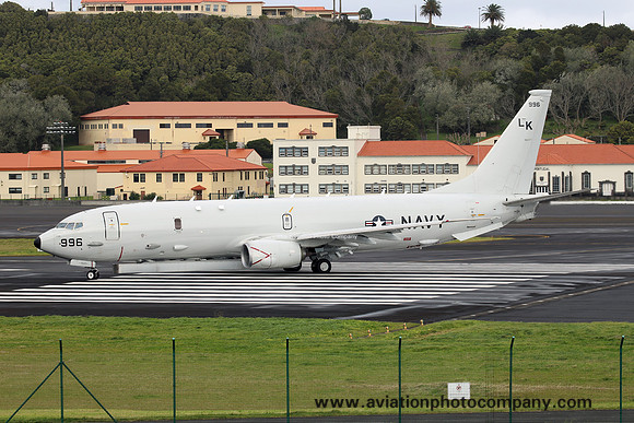 US Navy VP-26 Boeing P-8A Poseidon 168996/LK at Lajes (2025)