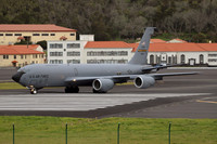 USAF AFRC 756 ARS Boeing KC-135R Stratotanker 61-0307 at Lajes (2025)