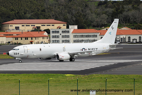US Navy VP-62 Boeing P-8A Poseidon 169564/LT at Lajes (2025)