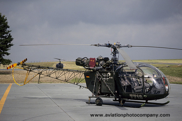 German Army Sud Alouette II 77+19 (1991)