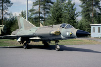 Finnish Air Force SAAB J-35XS Draken DK-241 at Tikkakoski (2005)