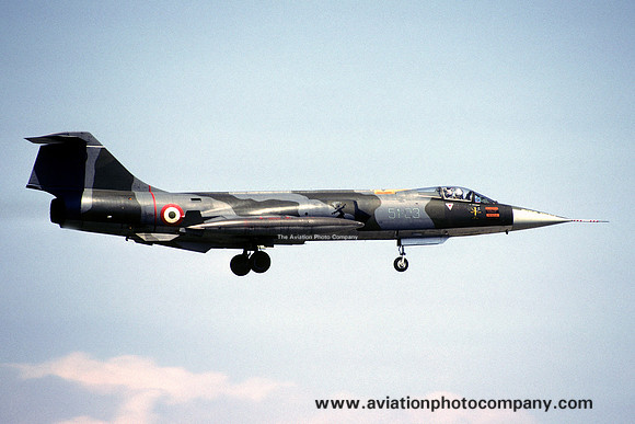 Italian Air Force 51 Stormo Lockheed F-104S Starfighter MM6878/51-03 (1986)