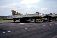 Swedish Air Force F10 SAAB J-35F Draken 35461/59 (1990)
