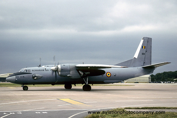 Romanian Air Force Antonov An-26 810 at RIAT Fairford (2005)