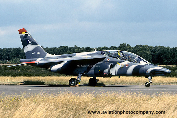 Belgian Air Force 1 Wing Dassault Breguet/Dornier Alpha Jet 1B+ AT-18 (2005)