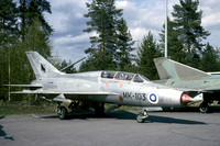 Finnish Air Force Mikoyan MiG-21U MK-103 at Tikkakoski (2005)