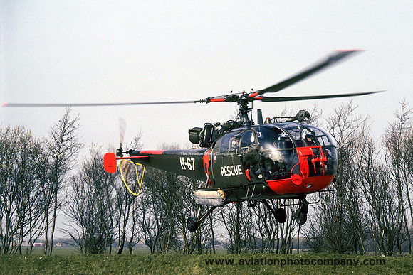 Dutch Air Force Sud Alouette III H-67 (1992)