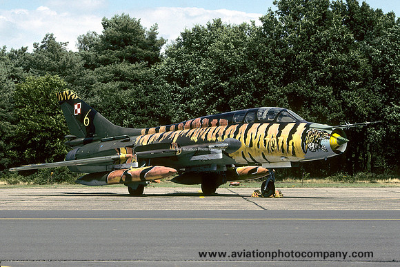 Polish Air Force 6 ELT Sukhoi Su-22UM-3 707 (2005)