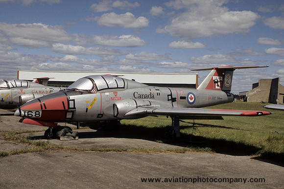 Canadian Armed Forces Canadair CL-41A (CT-114 Tutor) 114168 stored at Mountain View (2004)