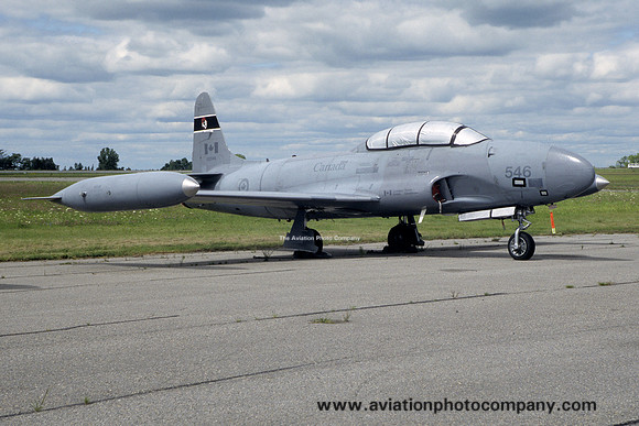 Canadian Armed Forces Canadair CL-30 (CT-133 Silver Star) 133546 stored at Mountain View (2004)