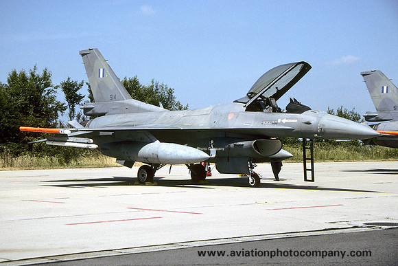 Greek Air Force 343 Mira GD F-16C Fighting Falcon 514 (2005)