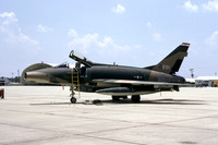 USAF Indiana ANG 113 TSF North American F-100D Super Sabre 56-3201 (1974)