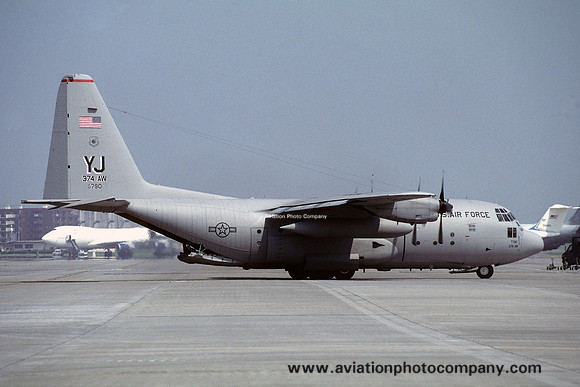 USAF 374 AW 36 AS Lockheed C-130E Hercules 63-7790/YJ (2003)