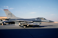 USAF 35 FW 13 FS GD F-16C Fighting Falcon 91-0411/WW (1992)