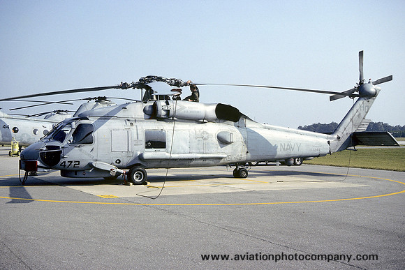 US Navy HSL-46 Sikorsky SH-60B Seahawk 163244/HQ-472 (1992)