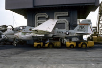 US Navy VA-196 Grumman A-6A Intruder 155600/NK-500 on board USS Enterprise (1974)