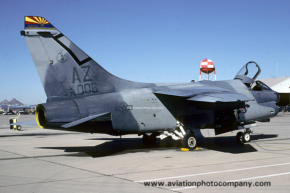 USAF Arizona ANG 152 TFS LTV A-7D Corsair 70-1006/AZ (1990)