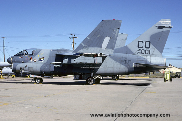 USAF Colorado ANG 120 TFS LTV A-7D Corsair 70-1001/CO (1992)