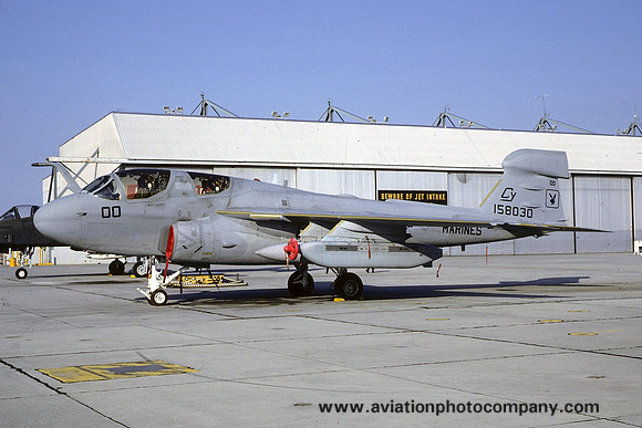 US Marines VMAQ-2 Grumman EA-6B Prowler 158030/CY-00 (1989)