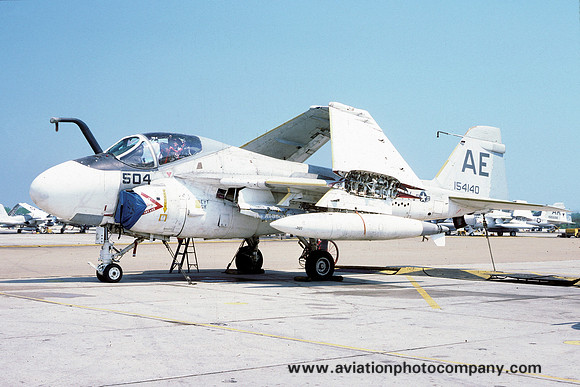 US Navy VA-176 Grumman A-6E Intruder 154140/AE-504 (1985)