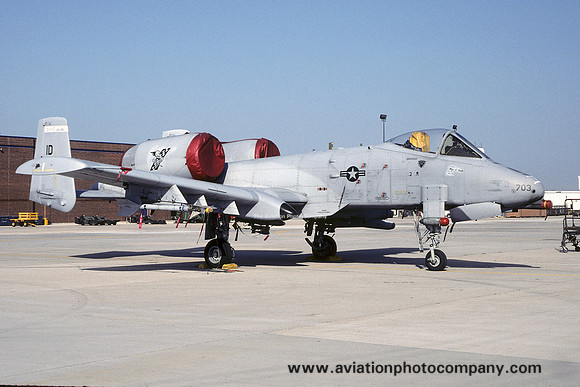 USAF Idaho ANG 190 FS Fairchild A-10A Thunderbolt 78-0703/ID (1999)